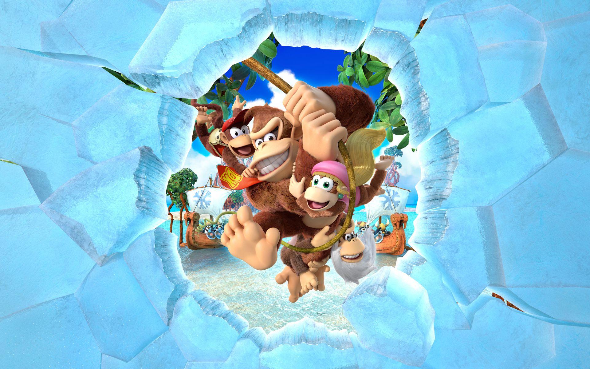 Banner do Donkey Kong Country Tropical Freeze